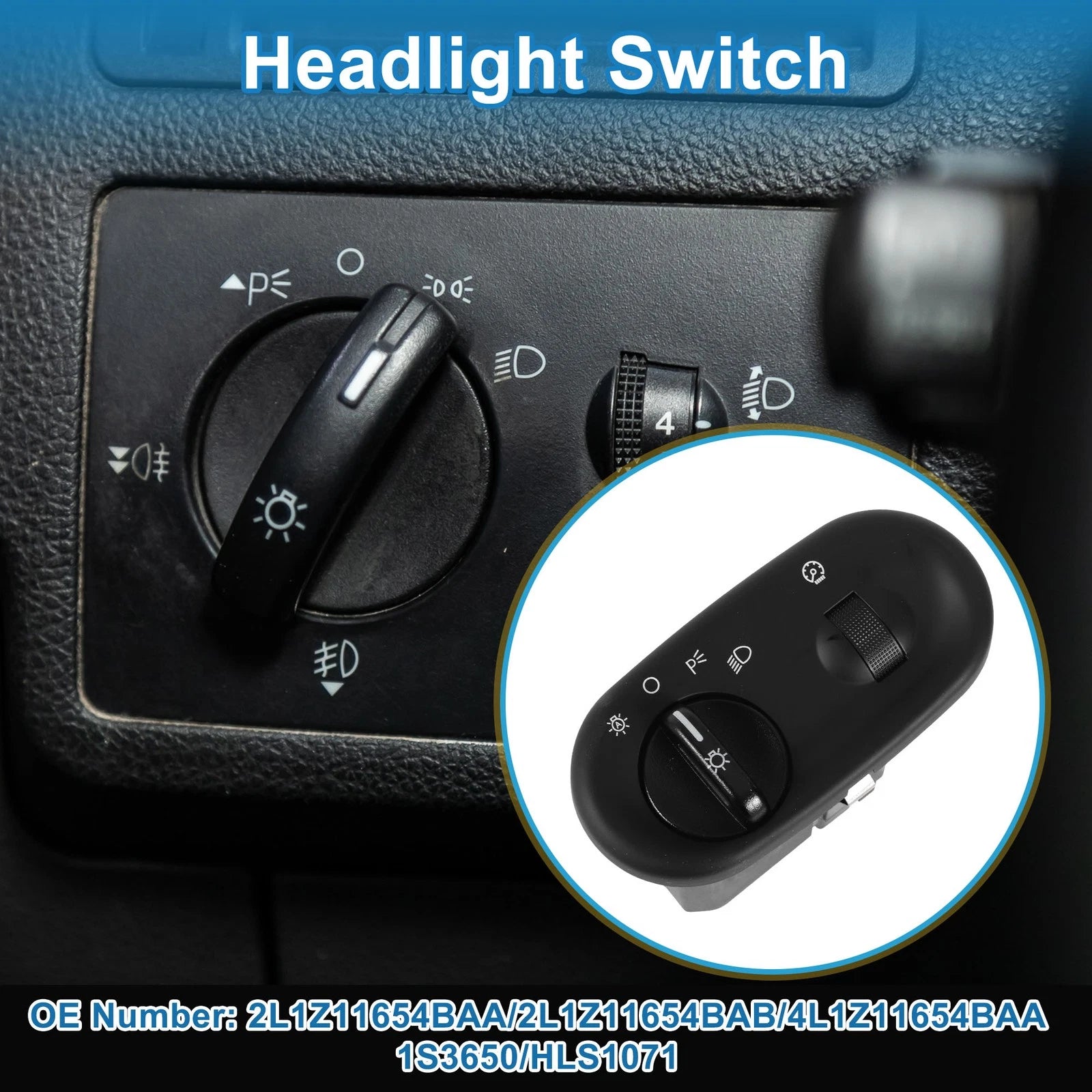 Headlight Switch OEM Replacement for Ford Expedition (2003–2017)