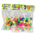 100Pcs Bicycle Spoke Beads Colorful Plastic Clips for Bike Accessories (—)