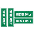 Diesel Only Sticker Decal 4pcs