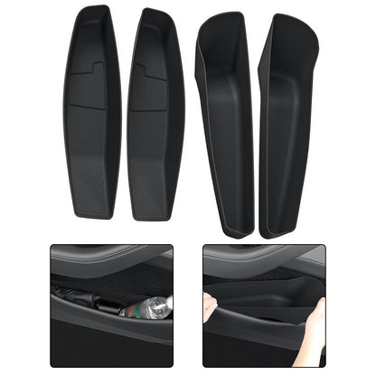 Set of 4 Door Side Pocket Storage Boxes for Tesla Model Y (2025)