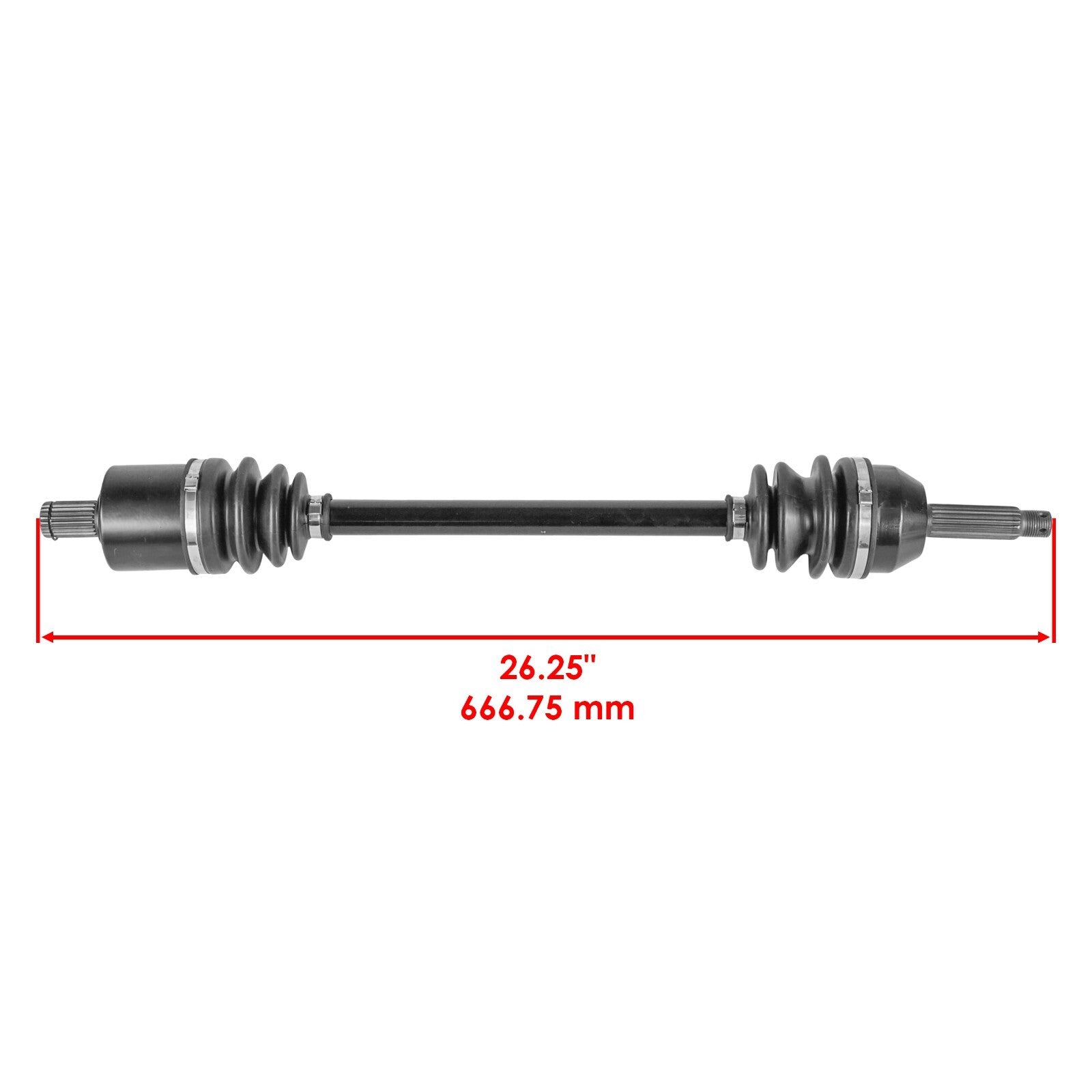 Caltric Front CV Axle Replacement for Polaris Ranger 570 (2017–2023)