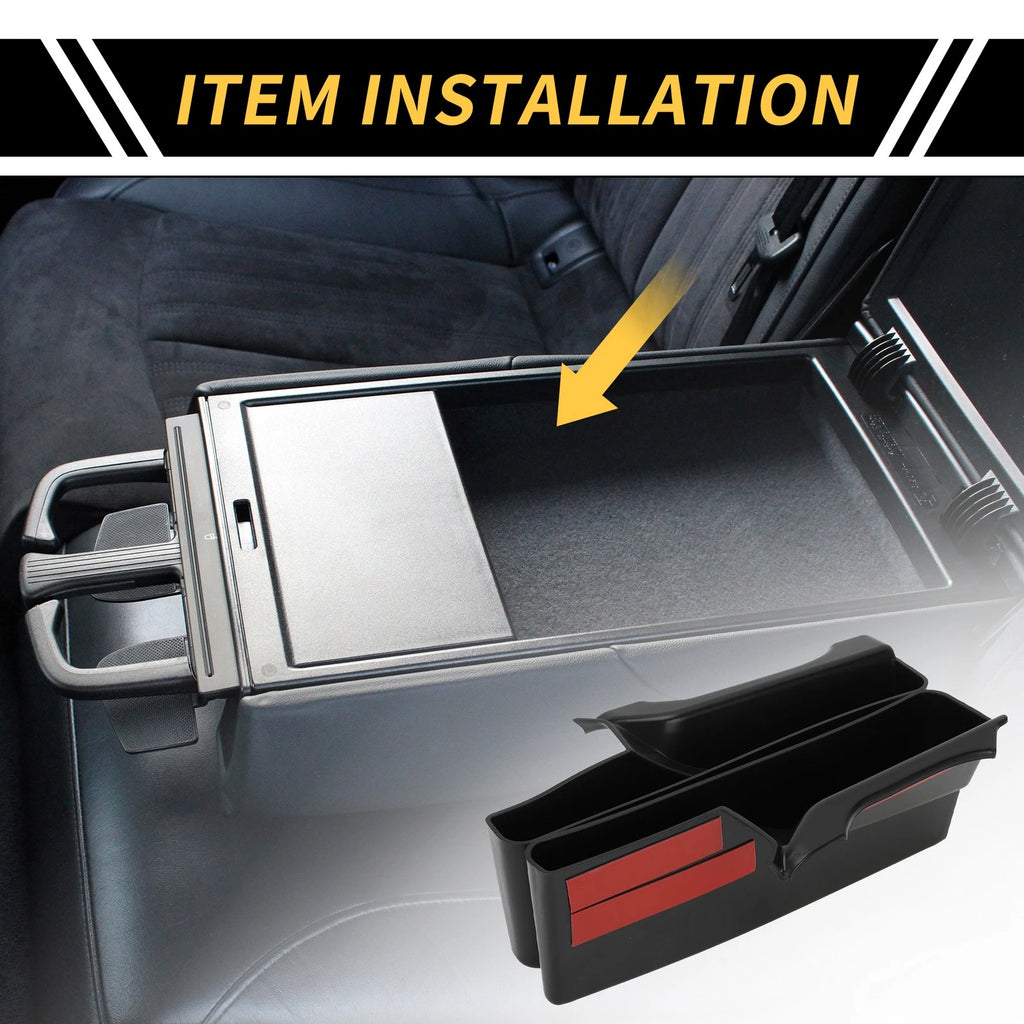 Center Console Side Organizer Insert Tray for Toyota Tacoma (2016–2023)