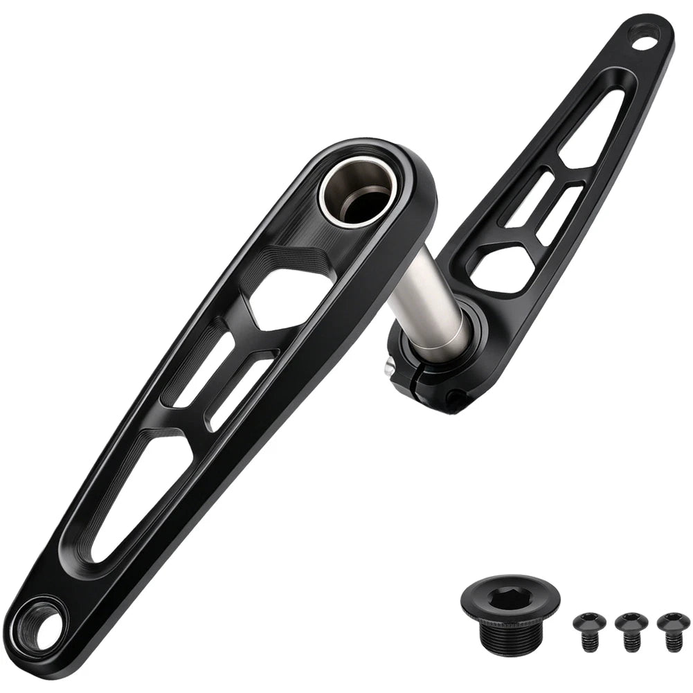 Aluminum Hollow Crankset 165mm/170mm 3-Bolt Direct Mount System