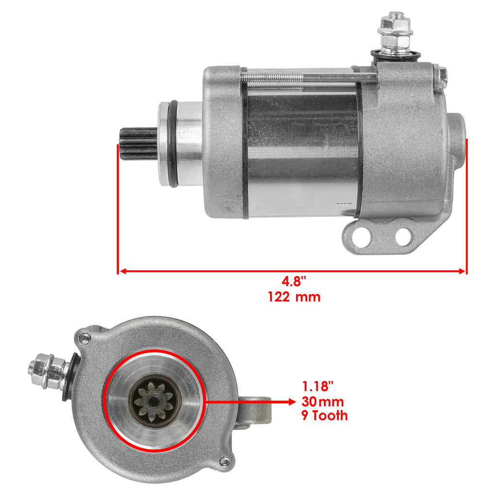 Caltric Starter Motor Replacement for KTM 990 Adventure (2010–2013)