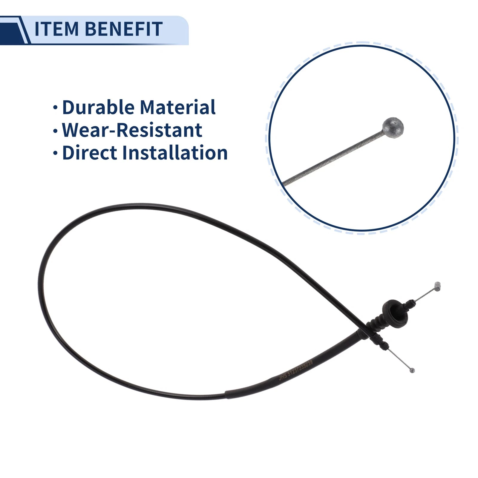 Hood Latch Release Cable Replacement for BMW 230i (2015–2021)