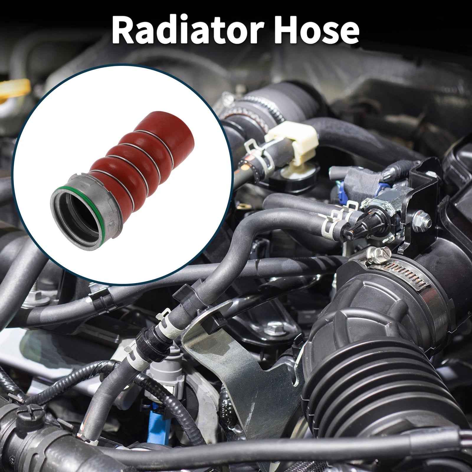 Radiator Hose Replacement for BMW 5 Series E60 (2005–2009) Inflating Tube