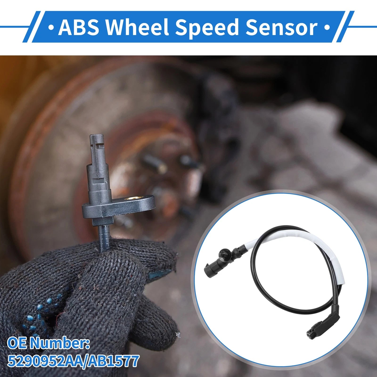ABS Wheel Speed Sensor Replacement for Dodge Viper (2013–2017)
