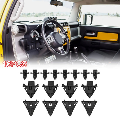 Nylon Moulding Clip Retainers for Toyota FJ Cruiser (2007–2014)