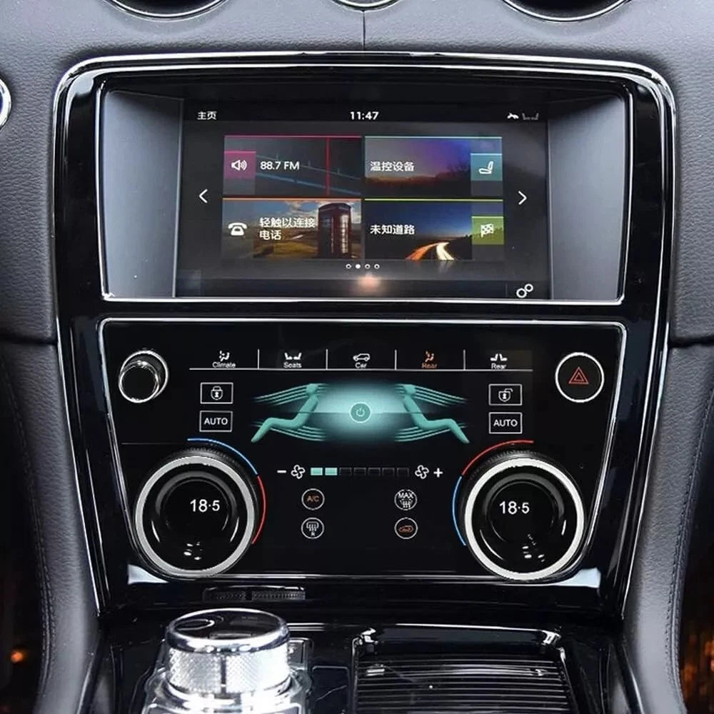 For 10-19 Jaguar XJ XJL AC Climate Control 7" Android LCD Touchscreen NH-RRAC011
