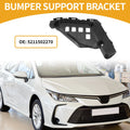 RH Front Bumper Support Bracket for Toyota Corolla (2014–2016) 1 Pc Black