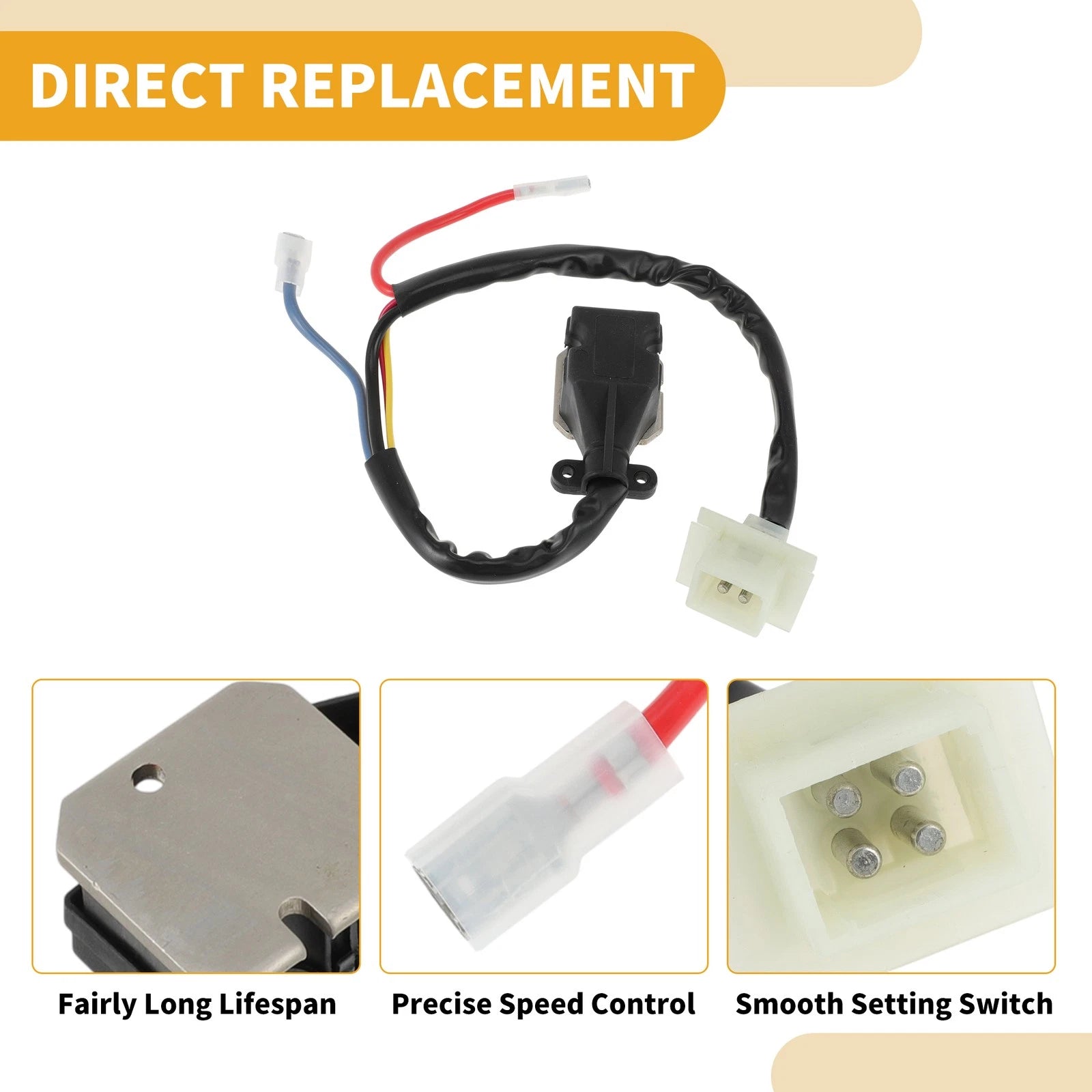 HVAC Blower Motor Resistor Replacement for Mercedes-Benz E320 W210 (1995–2003)