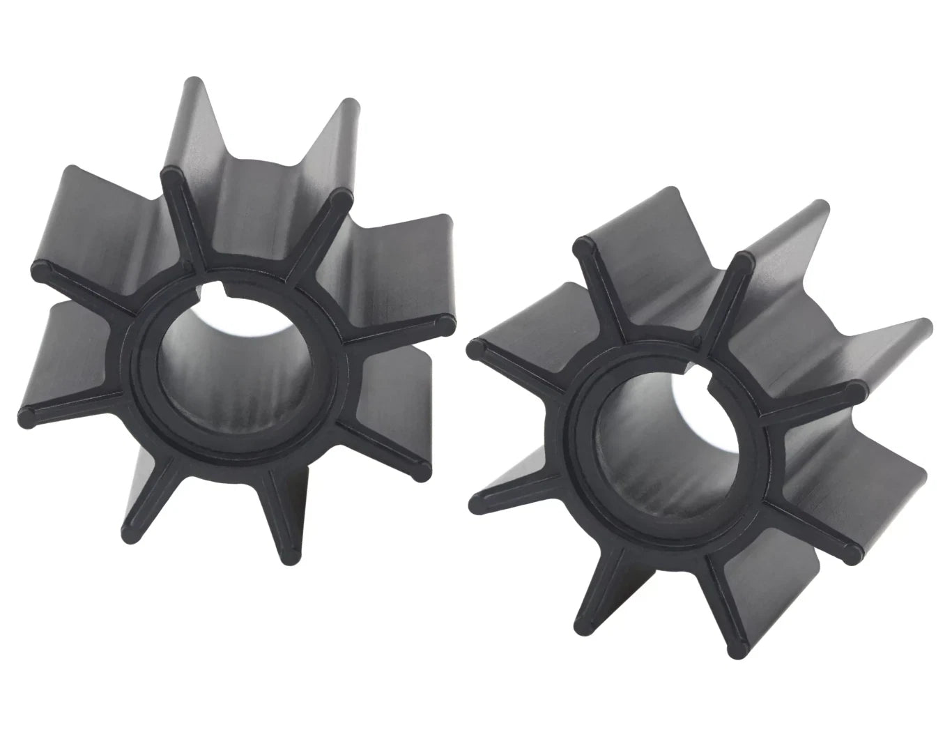 2X Water Pump Impeller for Tohatsu Nissan 9.9HP 15HP 18HP 20HP (OEM 334-65021-0)