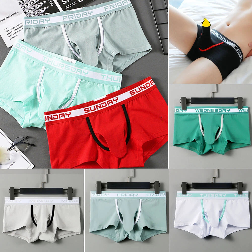 Men's Briefs Underwear Bulge Pouch Boxer Shorts (2023)