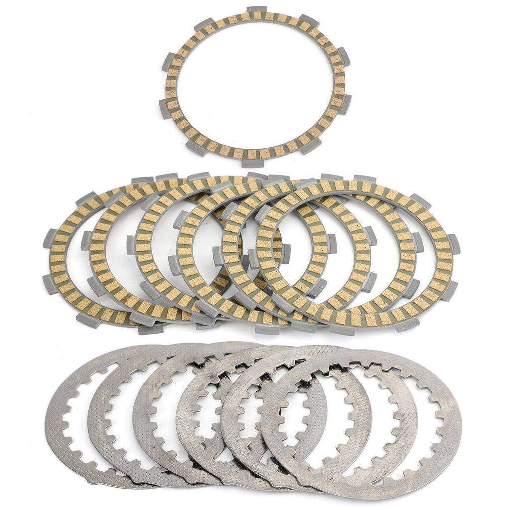 Clutch Kit Steel & Friction Plates for Yamaha DT SDR TDR TZR 125 (1988–2007) T9