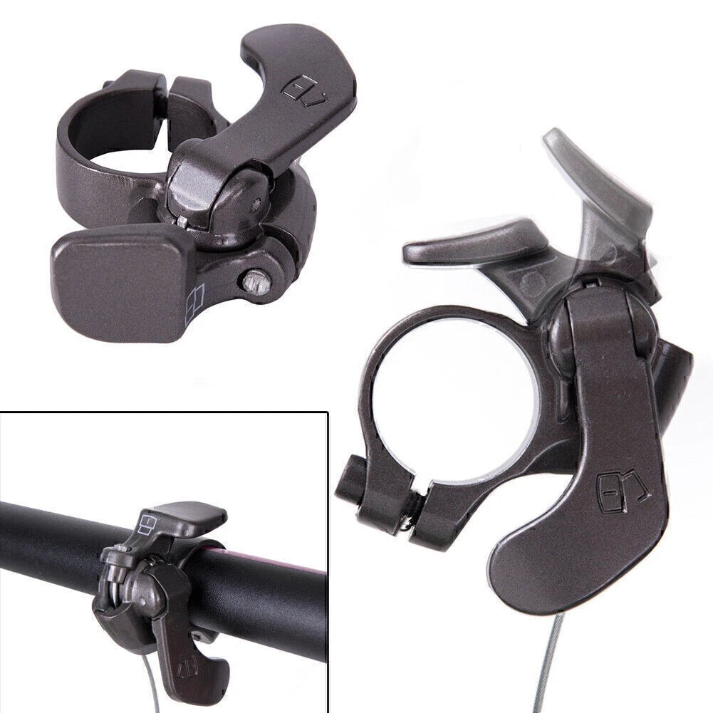 Bike Bicycle Accessory Front Fork Remote Contorl Lockout Lever w/ Inner Cable