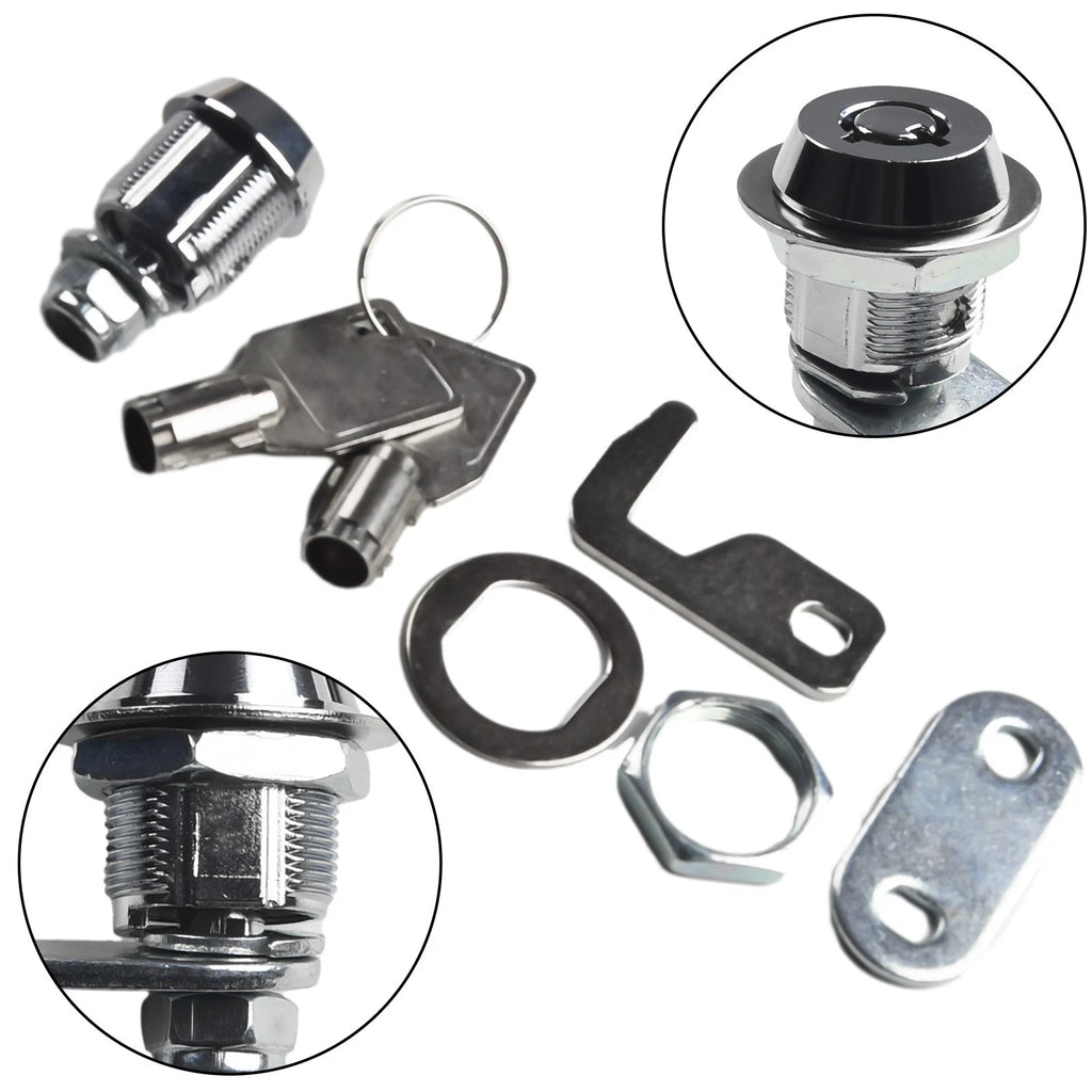 Tool Box Lock Cylinder Camlock Replacement with Keys