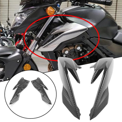 Carbon Fiber Front Fairing Cover for Honda CB500F (2016–2018)