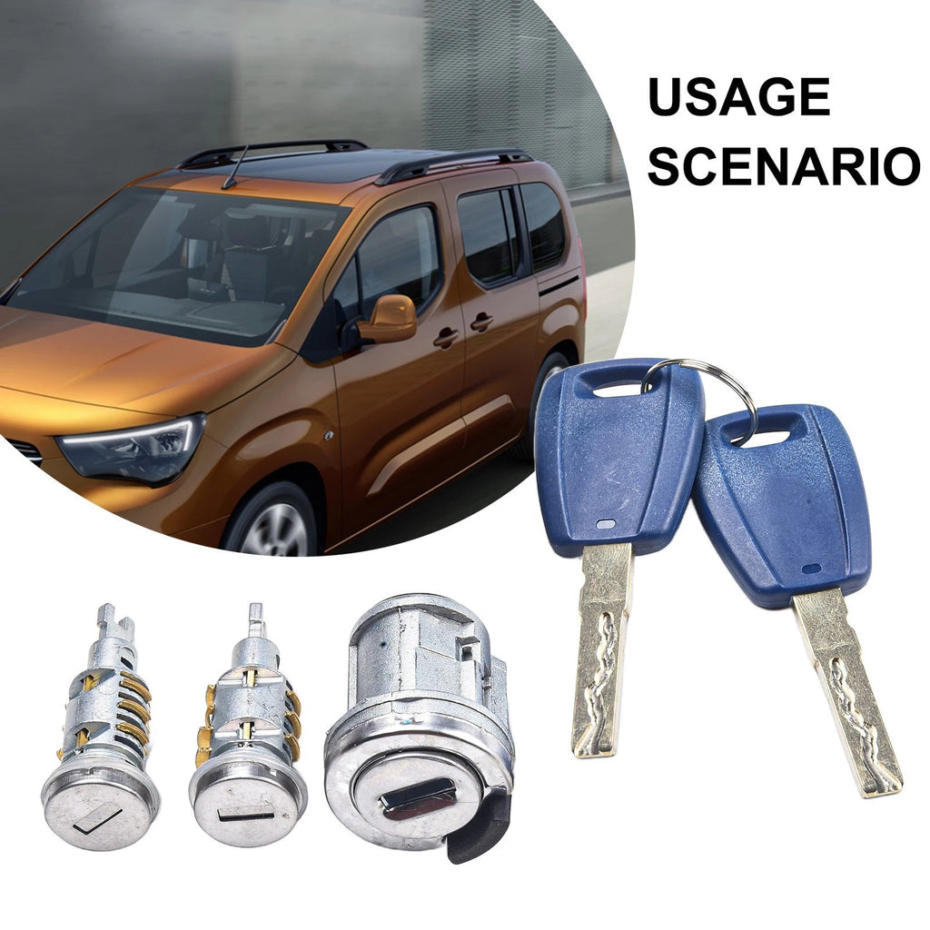 Ignition Lock Set for Fiat Vauxhall
