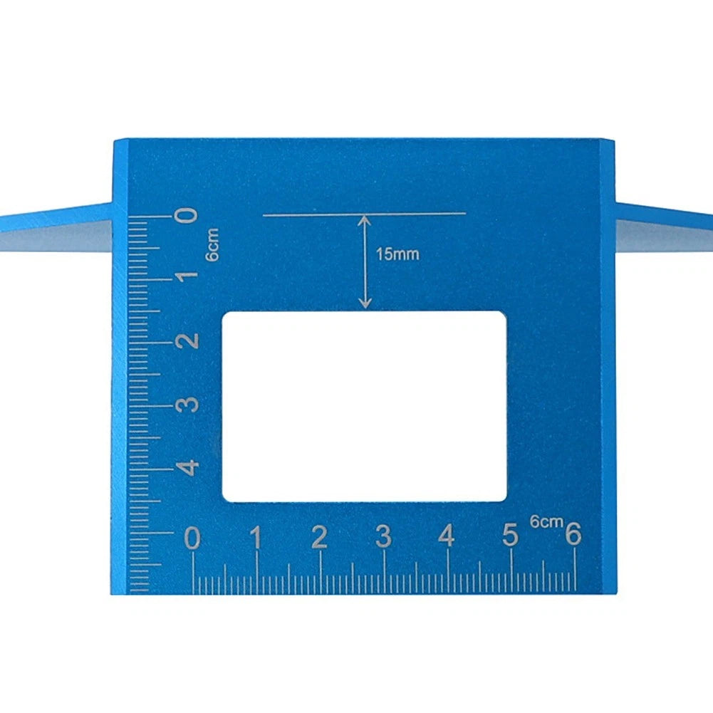 Angle Ruler with Easily Readable Metric Scale for Quick Measurements