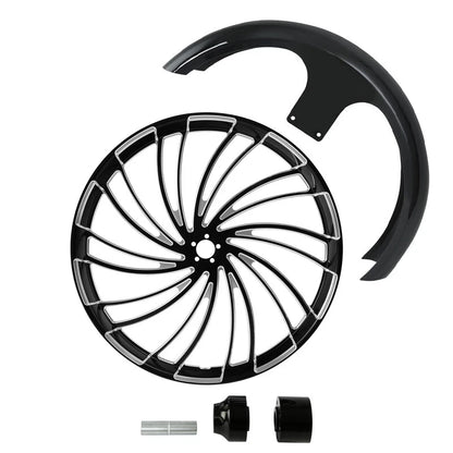 26" Front Wheel Rim for Harley Road Glide (1997–2021) Single Disc Hub & Fender