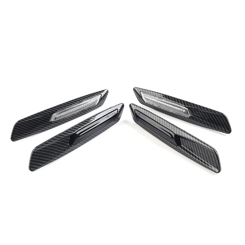 Sequential LED Fender Front Side Marker Lights for BMW 1 3 5 Series (2000–2023)