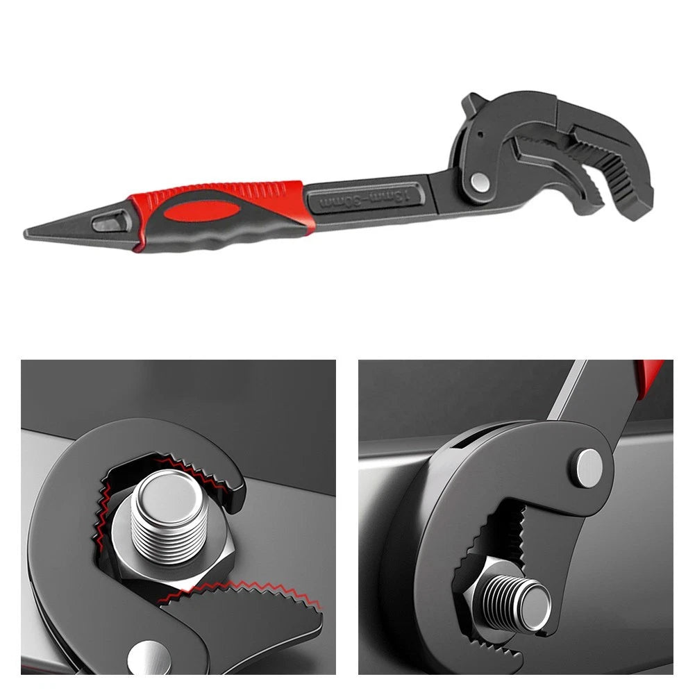 Chrome Vanadium Steel Pipe Wrench for Easy One Hand Operation