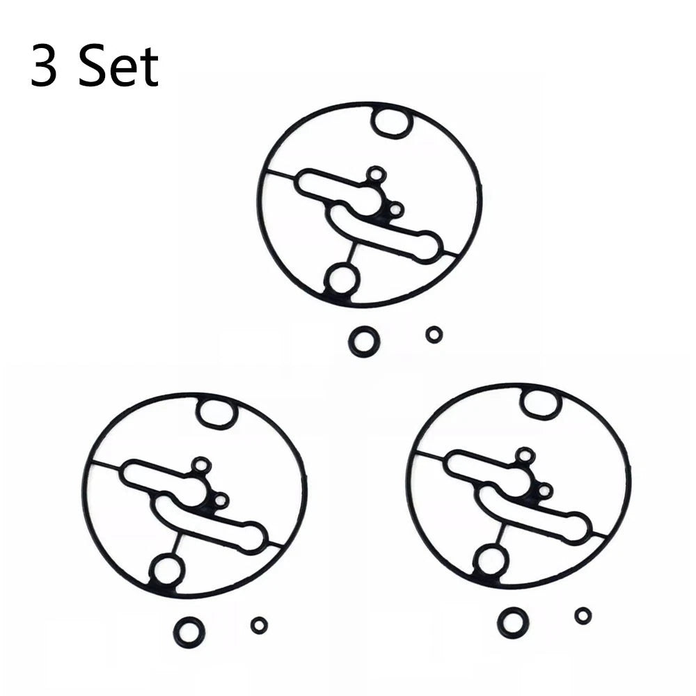 Set of 3 Carburettor Float Bowl Gaskets for Nikki Briggs & Stratton (N/A) 698781 796184 799727