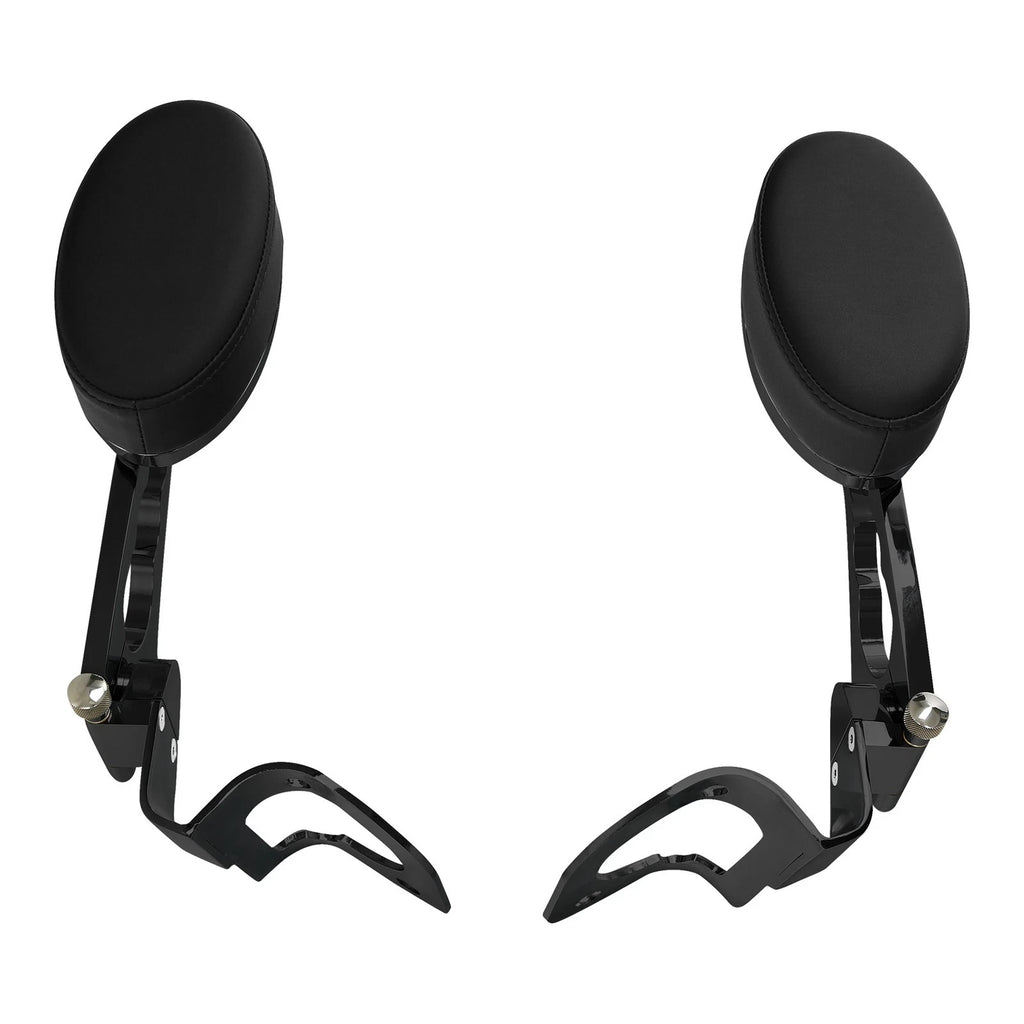 Rear Adjustable Armrests for Harley Touring Road Glide (2014–2025) Black