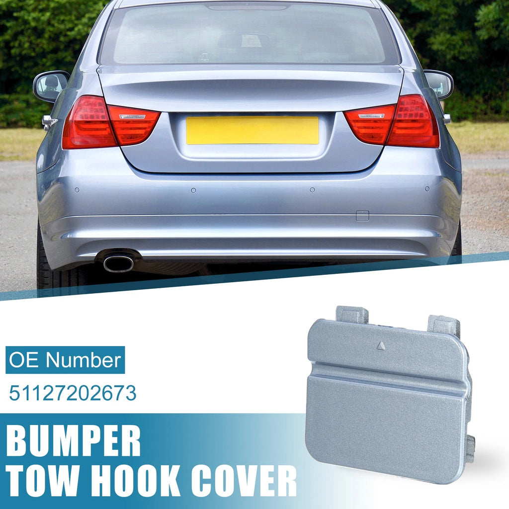 Tow Hook Cover Rear Replacement for BMW 3 Series E90 E91 (2009–2012)