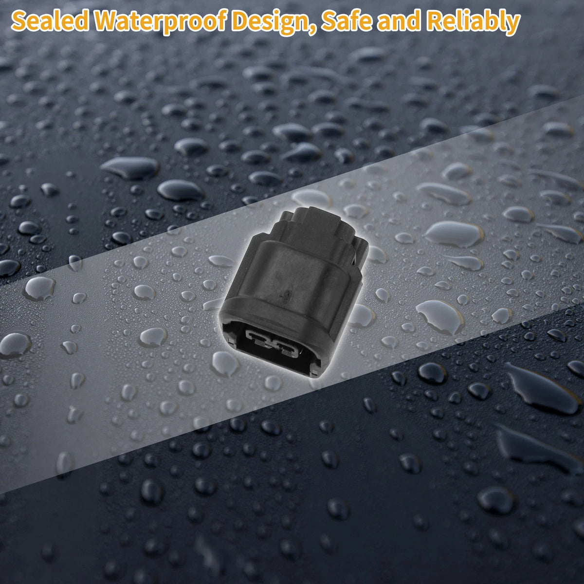 2 Pin Fog Light DRL Lamp Connector Plug for Honda