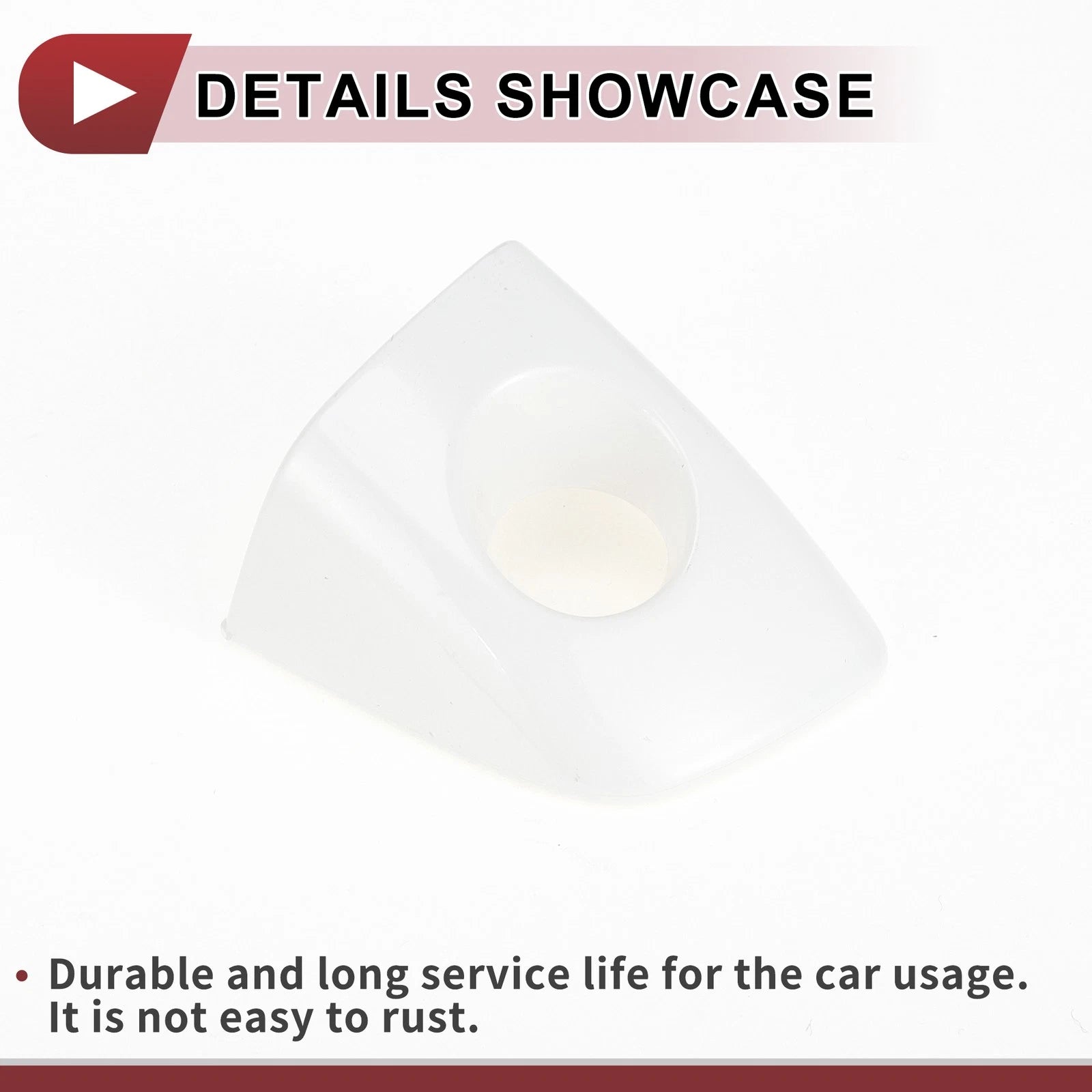 Front Left Door Handle for Audi A6 C7 (2012–2018) 4H1837879 White ABS