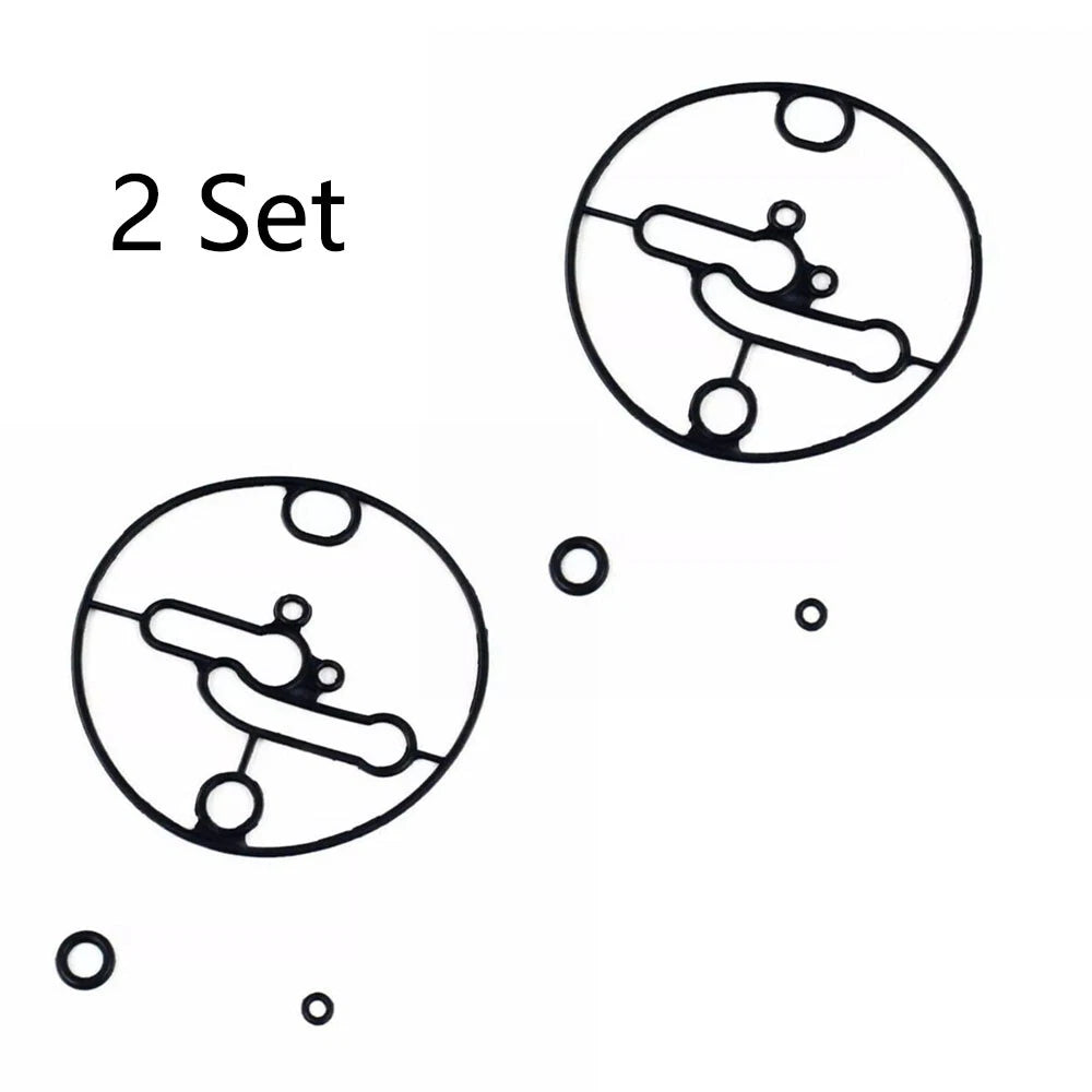 Set of 2 Carburetor Float Bowl Gasket Kit for B & Stratton (698781, 796184, 799727)