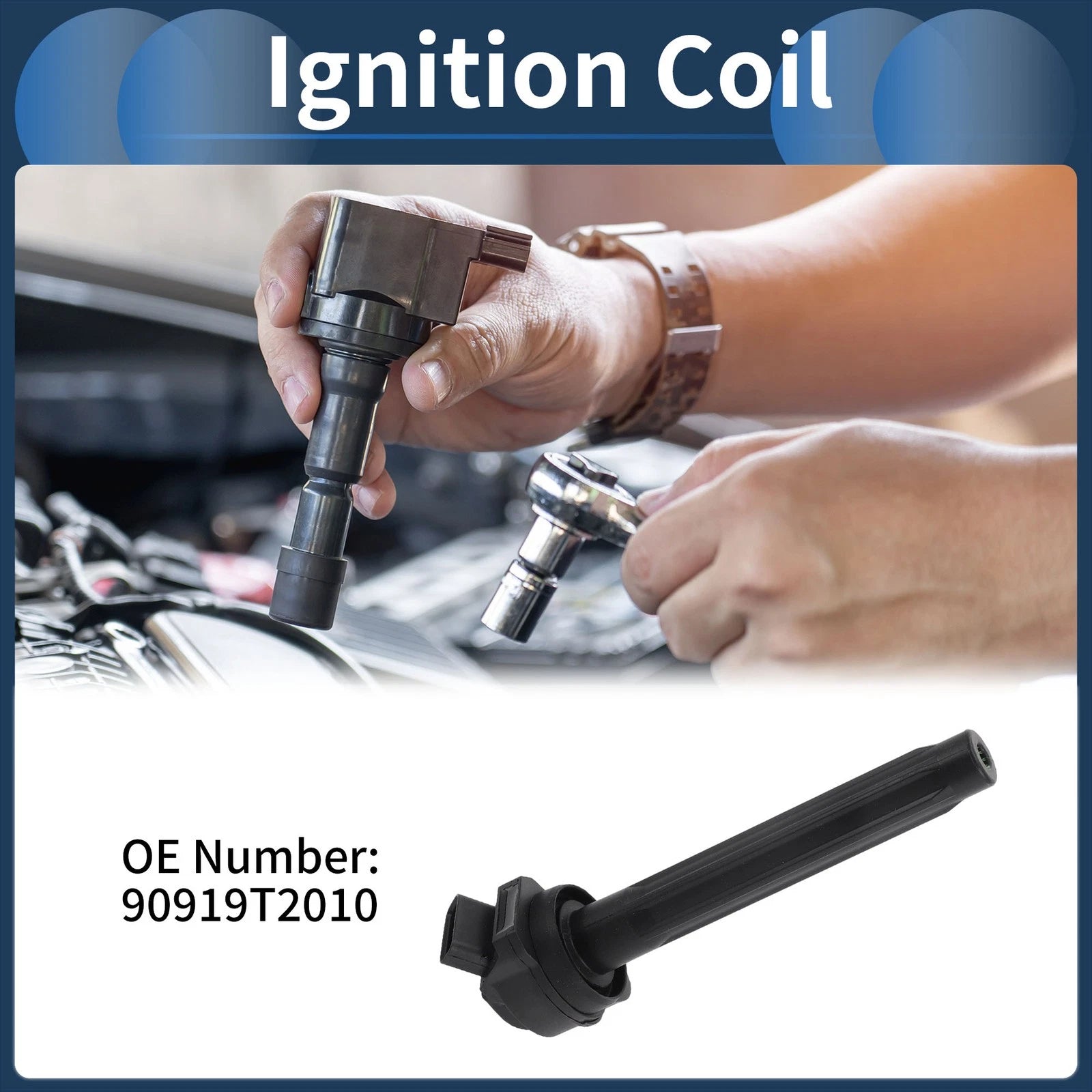 Ignition Coil Pack Replacement for Toyota Sienna (2017–2018)