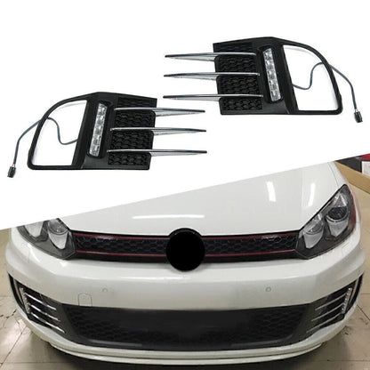 DRL LED Daytime Running Lights for Volkswagen MK6 (2009–2012)