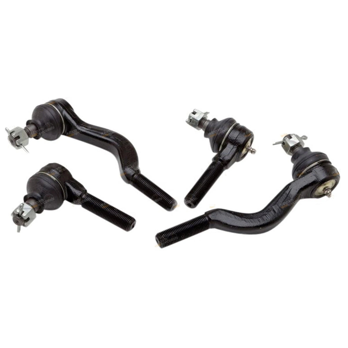 Set of 2 Inner + Outer Tie Rod Ends for Hyundai Terracan (2001–2007)