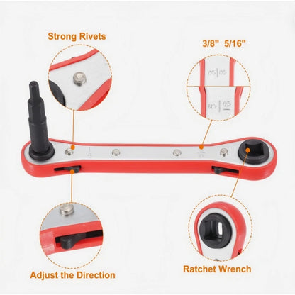 Carbon Steel Maintenance Wrench for Cooling Systems