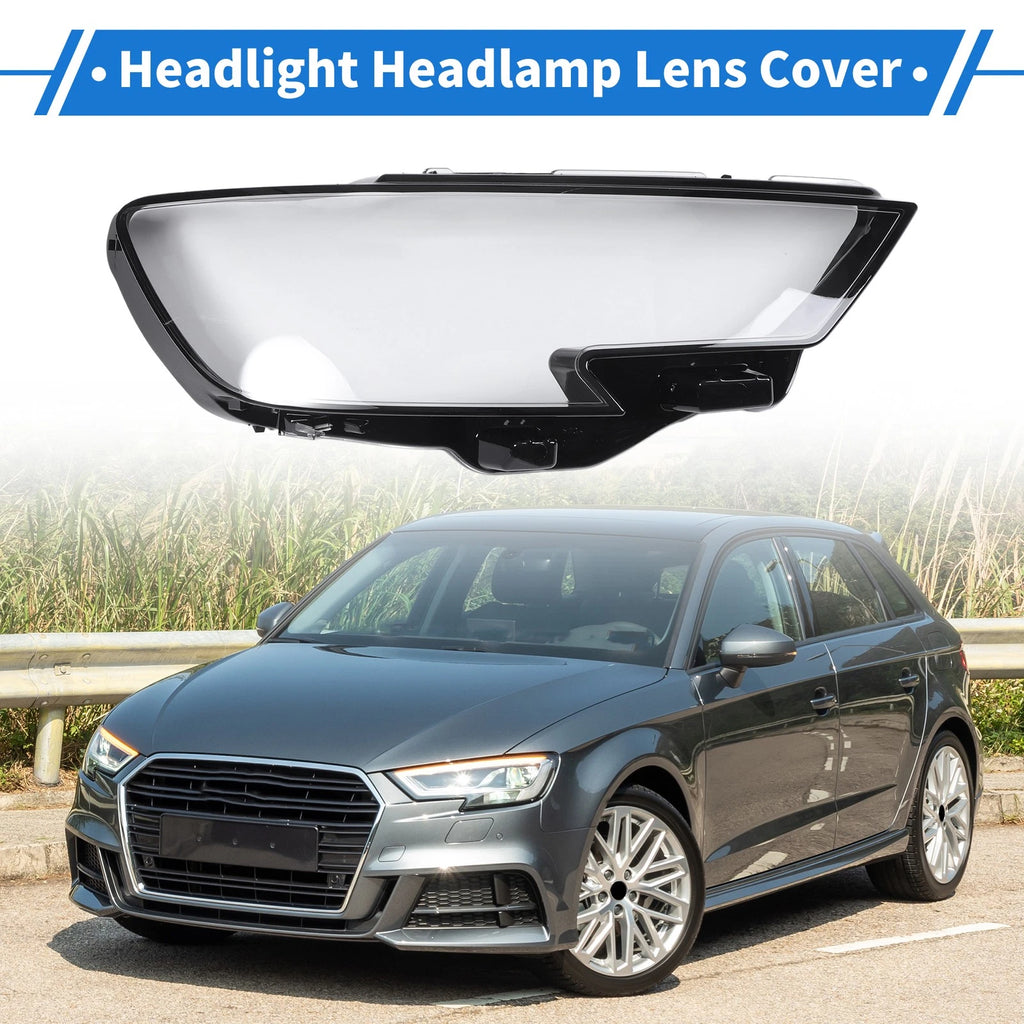 Front Right Headlight Lens Cover Replacement for Audi A3 (2016–2020)