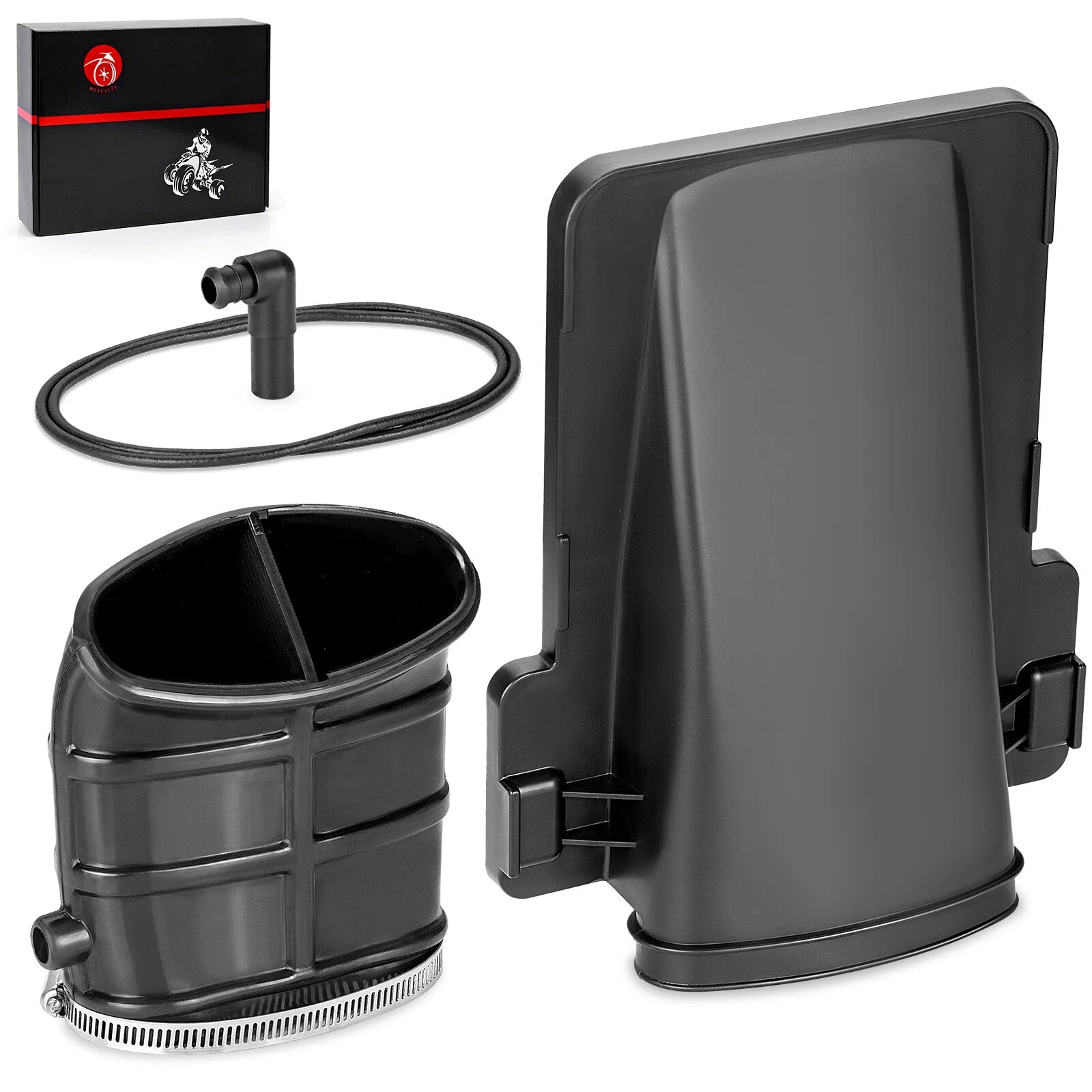 Air Box Lid Cover Cap & Duct Kit for Yamaha Raptor 660R (2001–2005)