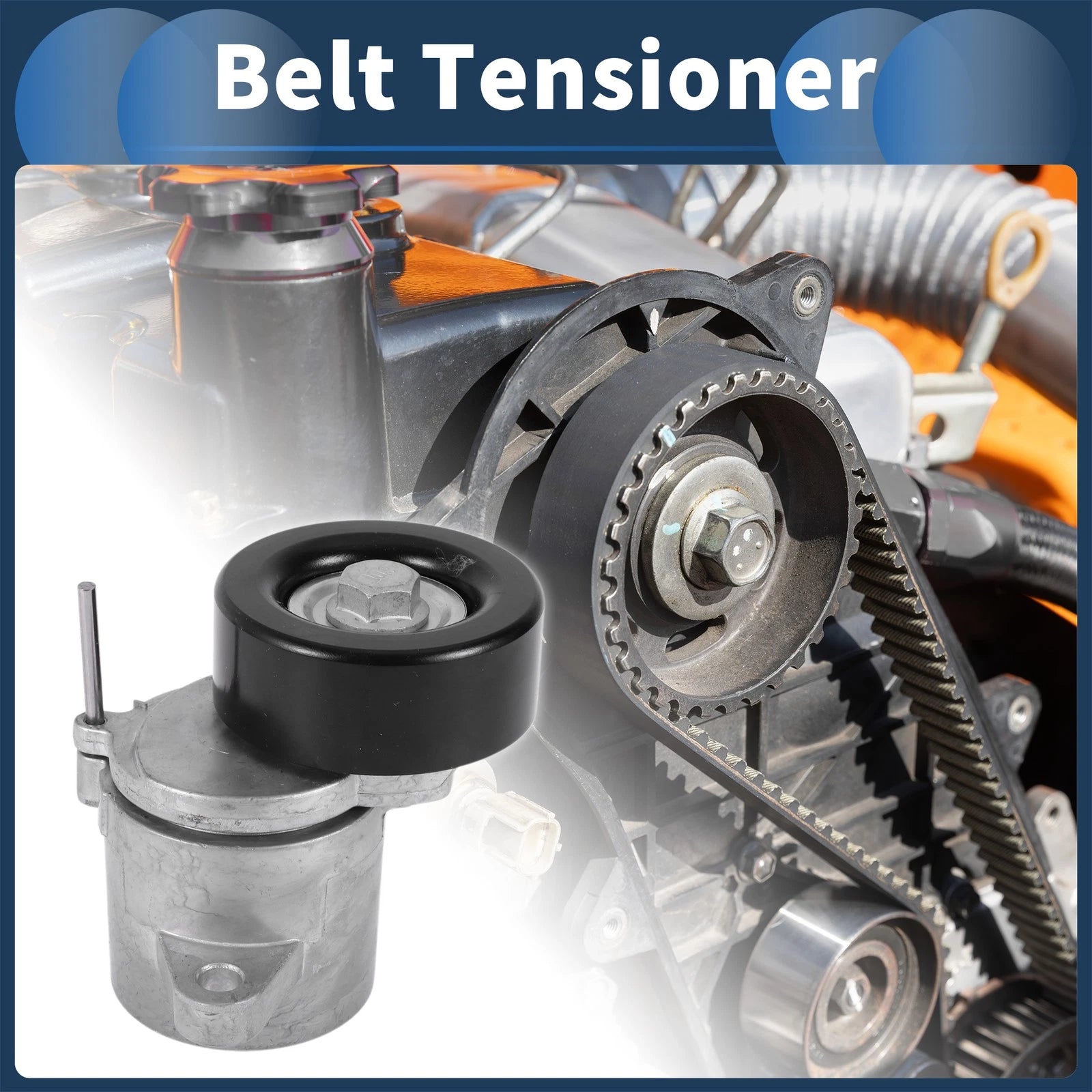 Belt Tensioner Replacement for Chevrolet Astra (1999–2011) Metal 1pc