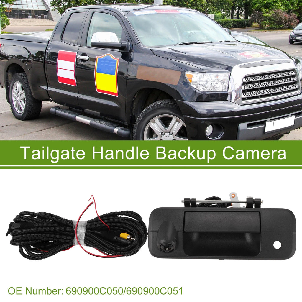 Tailgate Handle with Backup Rear View Camera for Toyota Tundra (2007–2013)