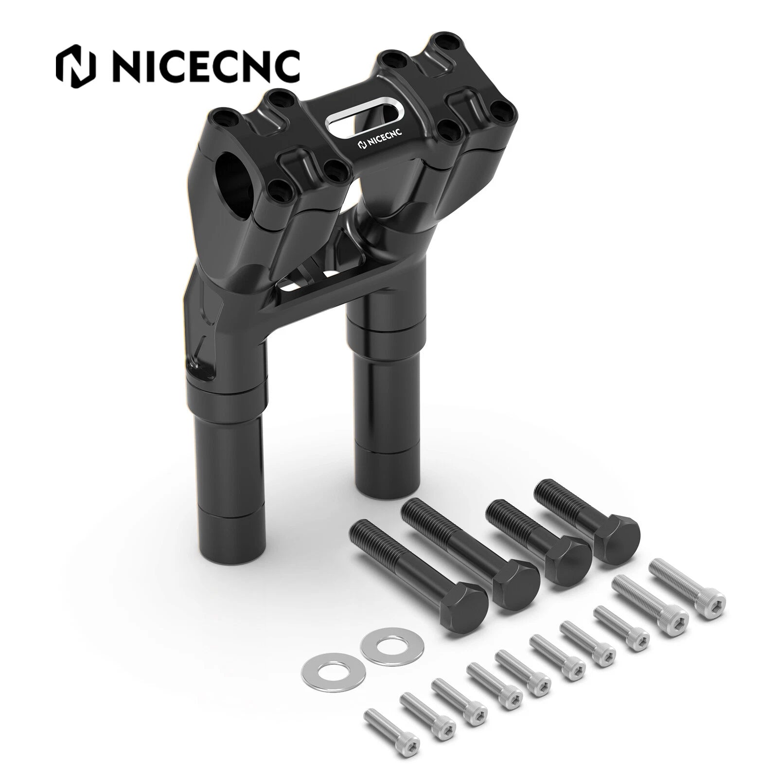 1-1/8" Kickback Handlebar Riser for Harley Road King Police (2014–2023)