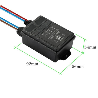 Wireless 12V Remote Control Relay Switch 30A IP65 Waterproof