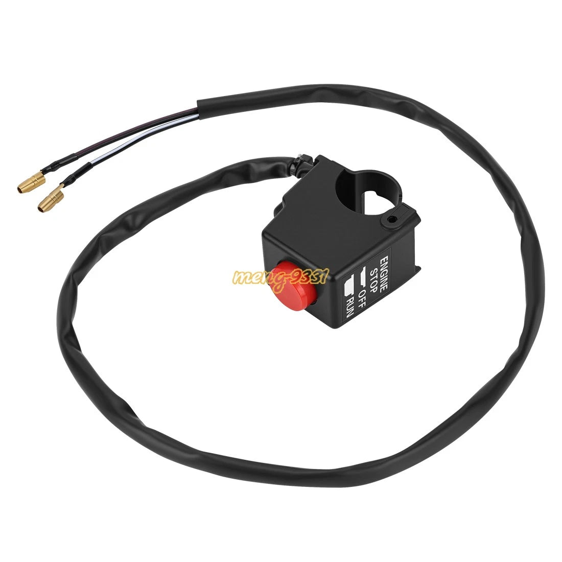 Left Kill Switch Assembly for Suzuki QuadRunner 50 LT50 (1984–1987) 37400-04602
