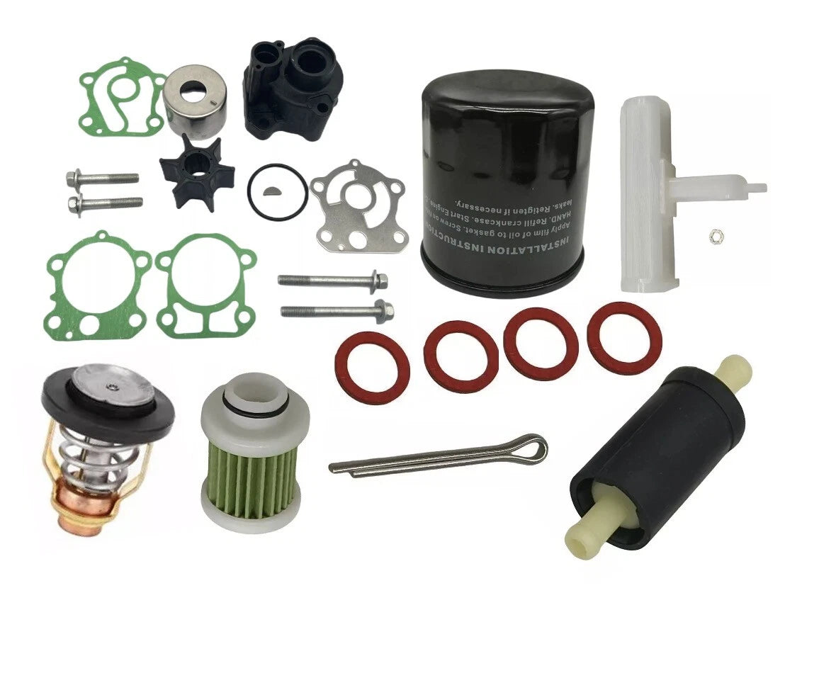 Yamaha Outboard Maintenance Service Kit for F80B (80HP) (67F-W0078-00, 67F-12411-01)