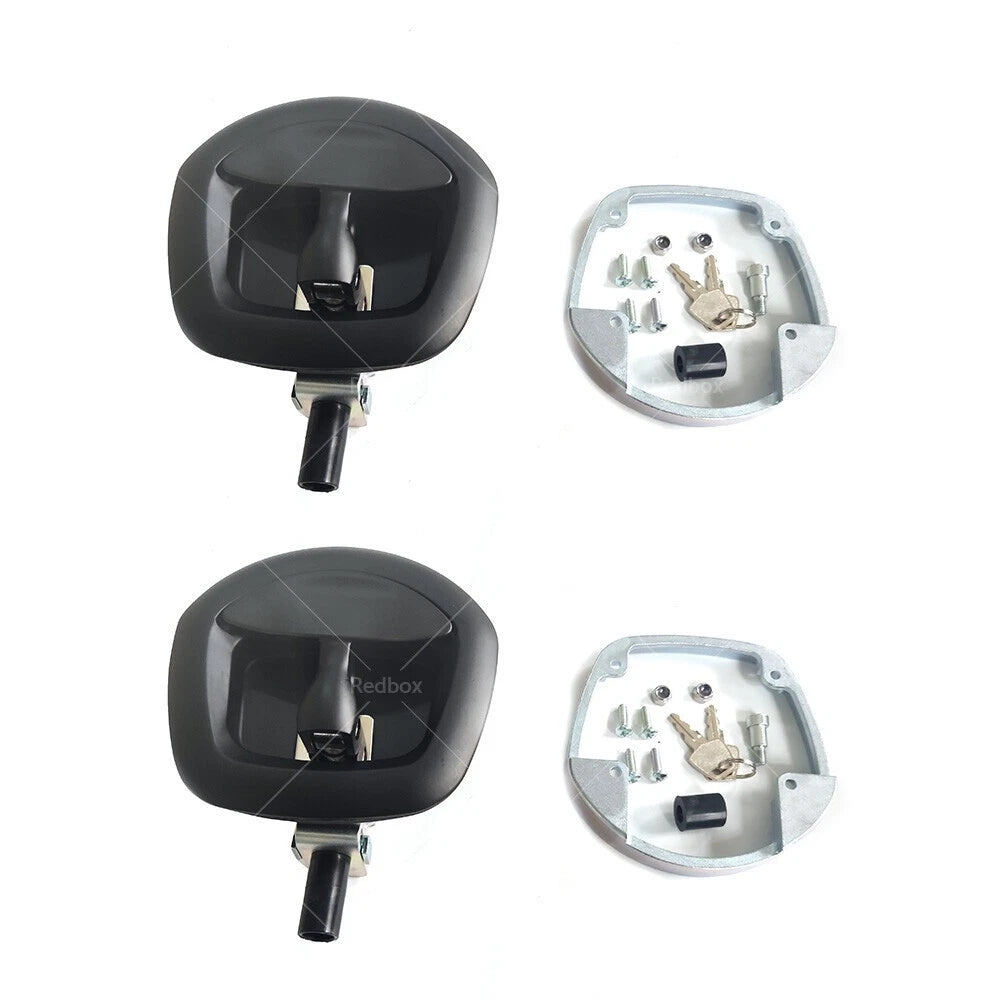 2X Whale Tail T Handle Lock Latch Compression Lock for Ute Canopy Trailer Toolbox