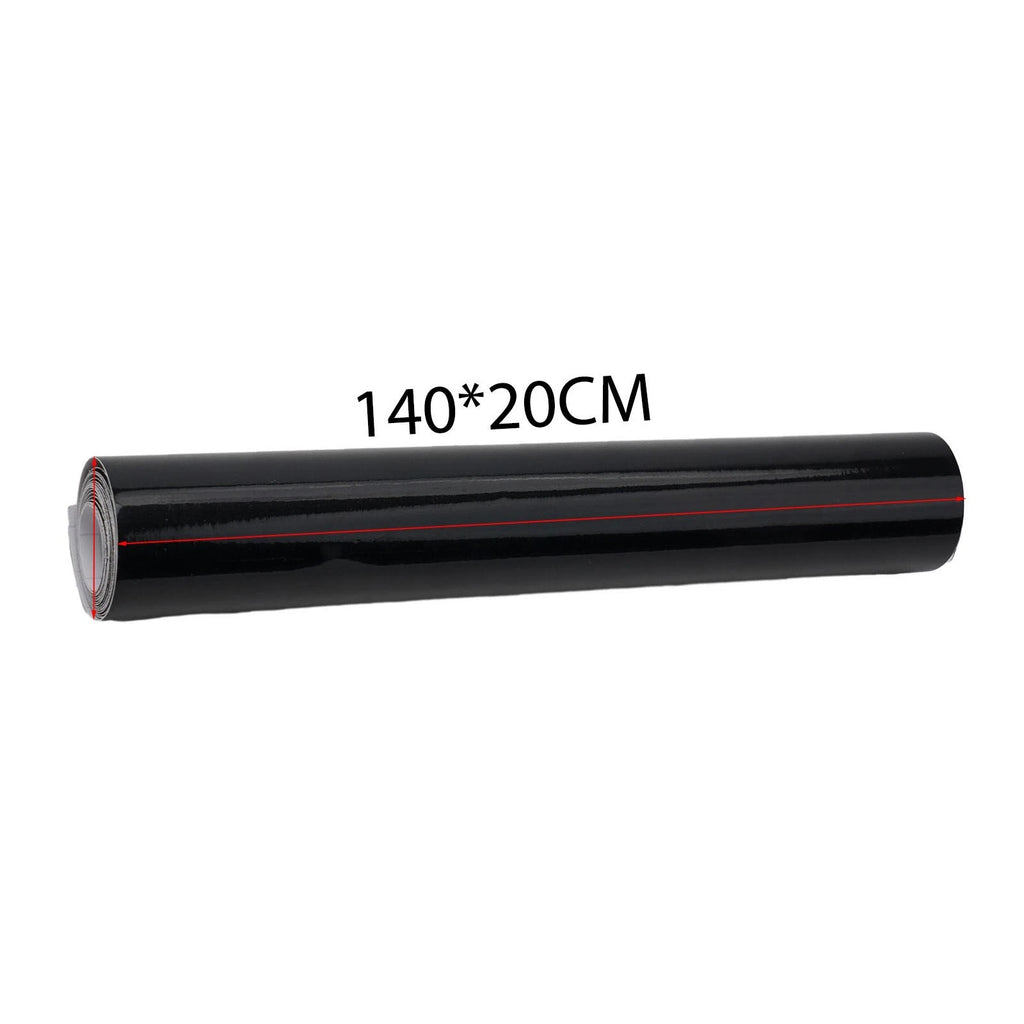 Matt Black Sun Strip for Car Van Windshield (140x20cm)