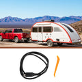 Trailer Wiring Harness 4-Way Replacement 18AWG for Vehicle 5ft (1.5m)