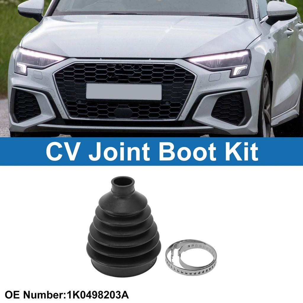 Outer CV Joint Boot Kit w/ Clamps for Audi A3 (2006–2013), Q3 (2015)