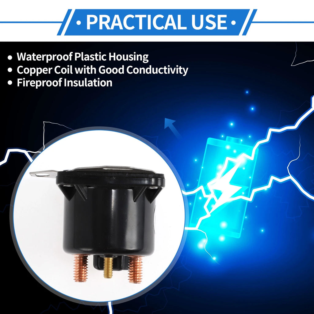 Glow Plug Relay 12V 250A 4 Terminal for Ford F Series (2004–2016)