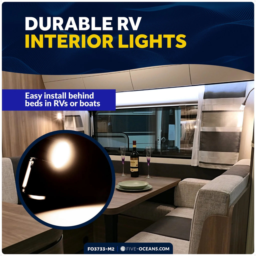 2X LED Reading Light for RV Interior (2010–2023)
